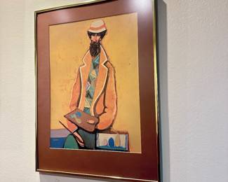 David Adickes 18/1000 Lithograph
