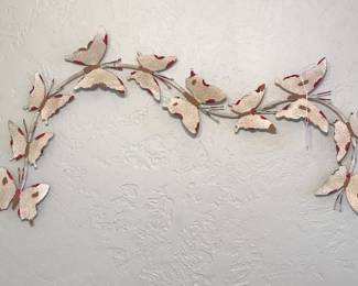 Metal wall art