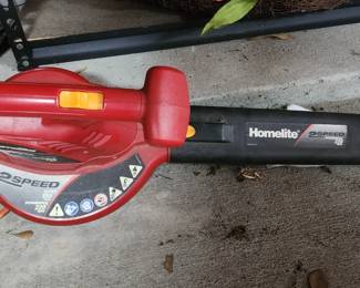 Homelite electric blower