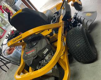Cub Cadet Ultima ZTI - 50 inch mower with double bagger and mulch kit.  ONLY 48 HOURS RUN TIME!  