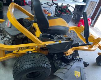 Cub Cadet Ultima ZTI - 50 inch mower with double bagger and mulch kit.  ONLY 48 HOURS RUN TIME!  