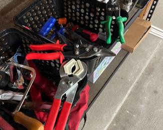 assorted hand tools