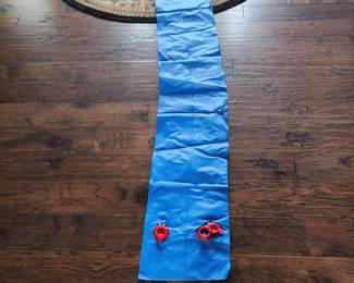 Double water tubes for winter pool cover ... there are a bunch of these!  