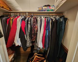 closets are FULL!