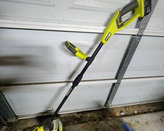 Ryobi battery trimmer/weedeater