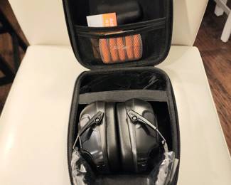 Ear protectors for the shooting range