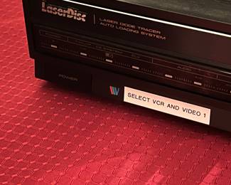 PIONEER LASER DISC PLAYER. WORKS GREAT!~ RARE