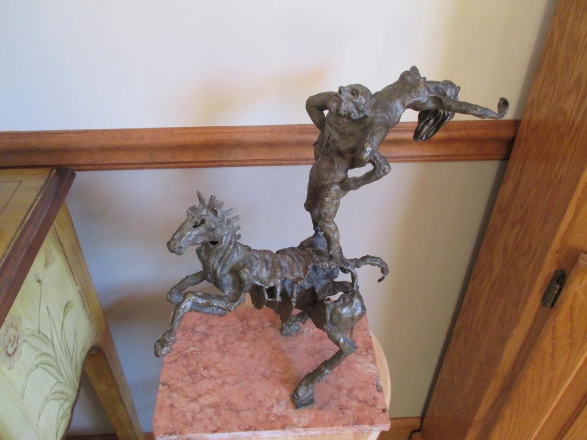 Rare Brutalist Bronze