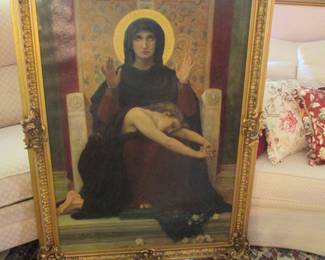 WOW 19th century massive oil painting