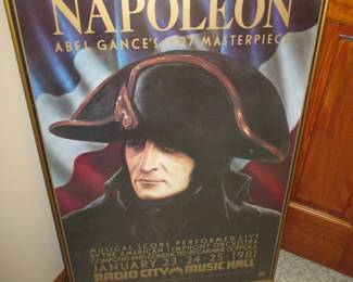 large Napoleon musical movie print