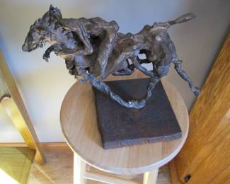 another brutalist bronze