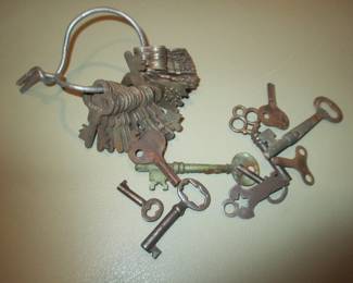 antique keys
