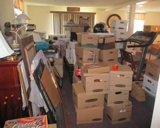 Still unpacking from storage