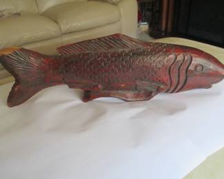 Folk Art Fish possibly from sailing vessel 1800's