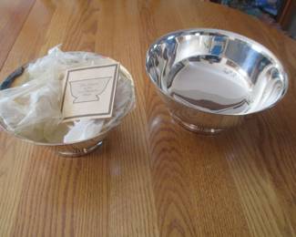 gorham silver plate bowls