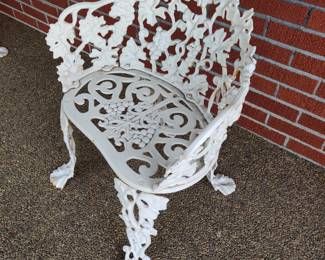 2nd Wrought iron seat