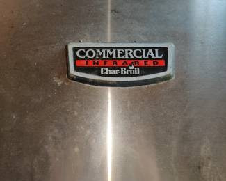 Commercial BBQ pit