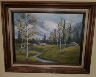 Canvas pieces is approx 14" x 20" by Jeanne