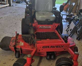 Riding mower $3000 
Not included on sale days. 