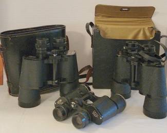 Excelsior, Tasco And Selsi Binoculars