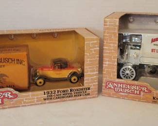 AnheuserBusch Roadster And Truck, New In Box