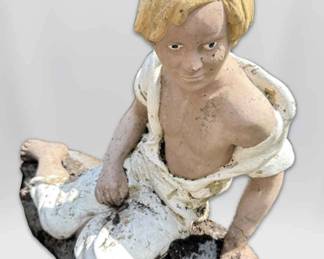 Concrete Yard Statue