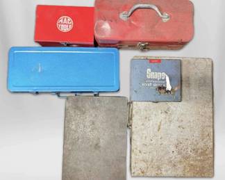 Oxwall Socket Set, Snap Rivet Gun, Toolbox And Part Bins