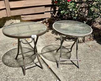 2pc Patio Side Tables