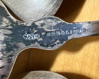 Sterling Silver spoons