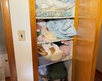 Closet full of Linens