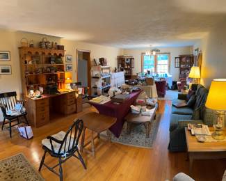 Estate sale in Pelham Massachusetts Saturday August 31
