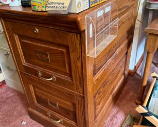 Wooden File cabinet