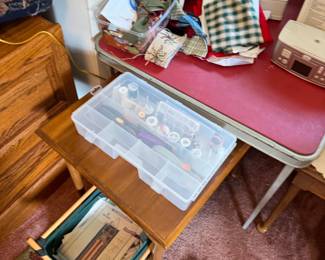 Sewing machine and accessories