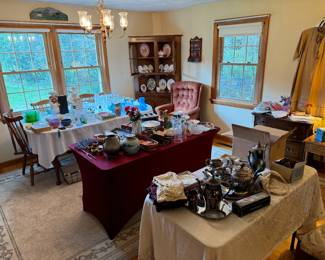 Estate sale in Pelham Massachusetts Saturday August 31