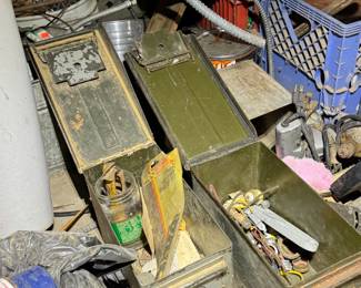 Metal storage boxes, tool boxes, lock boxes