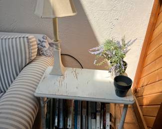 Wicker side/accent table.