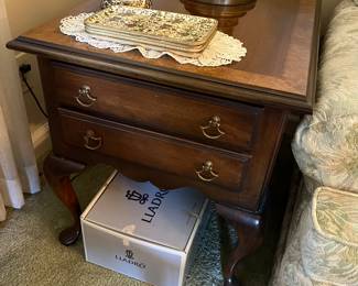 Side/end table by Columbia Mfg. Co. (Louisville, KY).