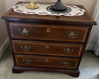 Three-drawer chest by Columbia (Louisville, KY).