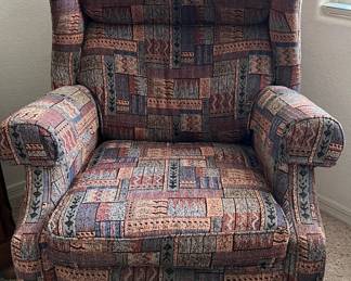 Ethan Allen Wingback Recliner