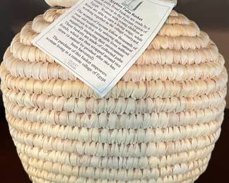 Native American Baskets and Pottery