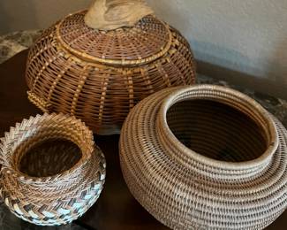 Native American Baskets and Pottery