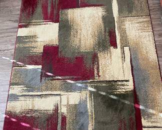 Area Rug 4x6 Coffee Shop Collection