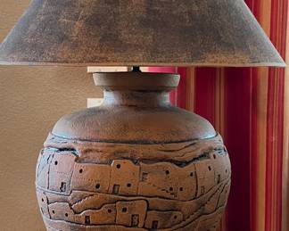 Ashley Pleather Sofa, Loveseat and Chair, Coffee Table and Matching End Tables, Table Lamps