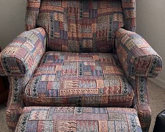 Ethan Allen Wingback Recliner