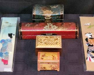 Vintage Trinket Boxes More 