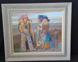  023 Claude Harrison Itiner and Comidians 