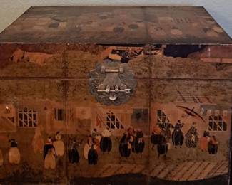 Small Asian Storage Box 