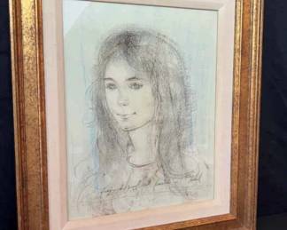 E. Hibel JAN Fragment Proof with Pastel