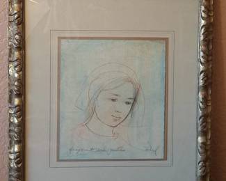 Hibel Artist Proof Fragment 