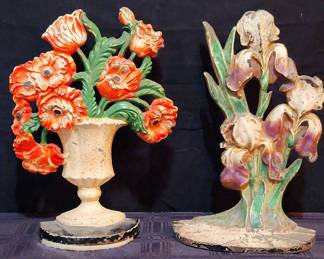 Hubley Style Flower Doorstops